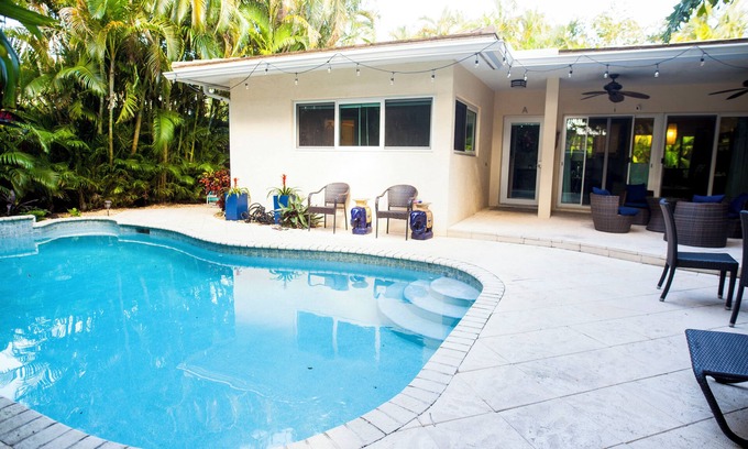 Dolphin Isles Casa | Highland Palms Private Lagoon, a 2 bedroom getaway a block from the beach