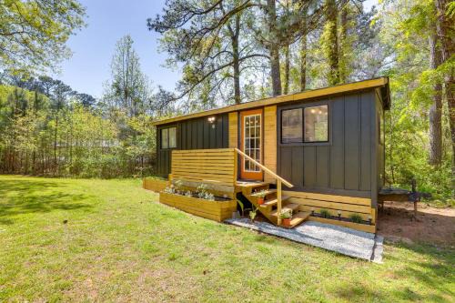 Lithonia Casa | Hike On-Site Georgia Tiny Home on Farm Retreat