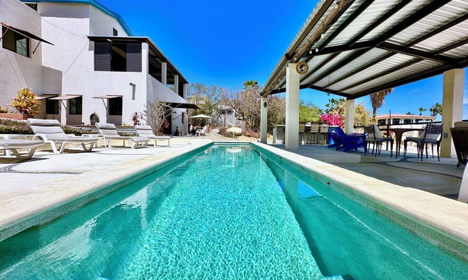 Los Barriles Apartamento | Hillside Seaview Oasis #1 w/ Heated Pool, 10 Minute Walk to Beach