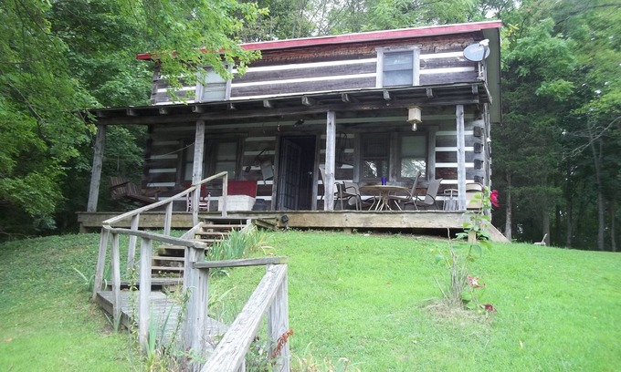 Richmond Cabina | Hilltop Ocultar Un ....................................... Camino Log Home