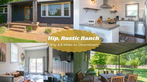 Rosebank Casa | Hip Rustic Ranch Style Home in East Nashville