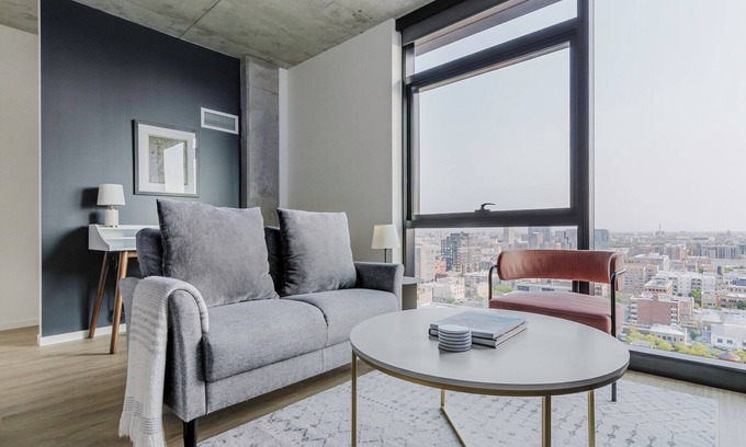 West Town Apartamento | Hip West Loop 1BR w/ Gym, Pet Area, Rooftop, W/D & Gym, by Blueground