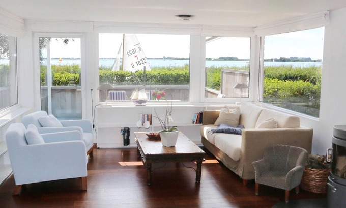 Sudbrookmerland Casa | Hippen - Casa de vacaciones Big Sea - Casa de vacaciones, ducha y baño, 2 dormitorios