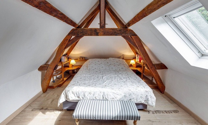 Saint-Laurent-des-Mortiers Casa | Casa con encanto cerca del Mayenne