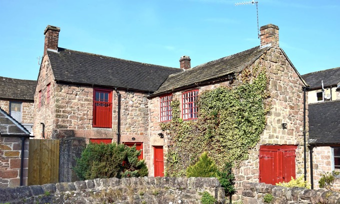 Cromford Cabaña | Casita histórica en un pueblo tradicional de molinos