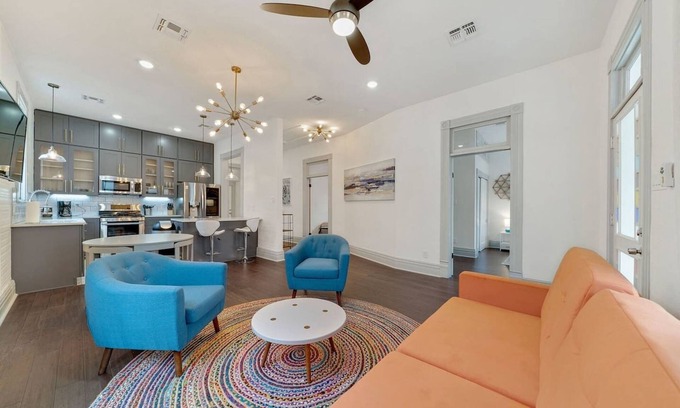 Southtown Casa | Historic home with heated lounge pool: Walk to downtown San Antonio & Alamodome!