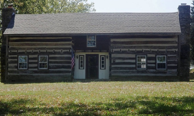 Winchester Cabina | Log Cabin histórico - Granja - Cerca de RRG y Lexington