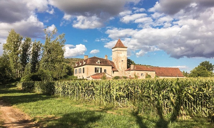 Cenevieres Villa | Mansión histórica junto al río Cénevières