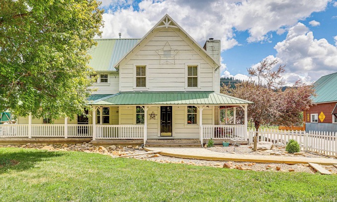 Garden Valley Casa | Historic 'McBride House' in Garden Valley Mtns!