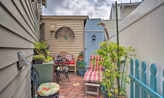 Ocean Grove Cabaña | Historic Ocean Grove Home - Walk to Beach!