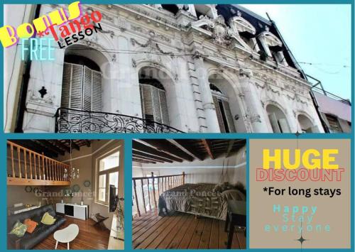San Telmo Apartamento | Historic San Telmo Cozy spacious apt large groups and families for your Perfect Stay, ATENCIÓN PRECIO DE RESERVA EN DOLARES O PESOS DOLAR BLUE