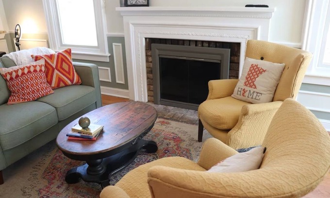 Afton Casa | Historic Schoolhouse Turned Home in Charming River Town of Afton