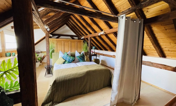Ginsheim-Gustavsburg Casa | Historic vacation home on the Main, 110 sqm, large terrace, modern and renovated