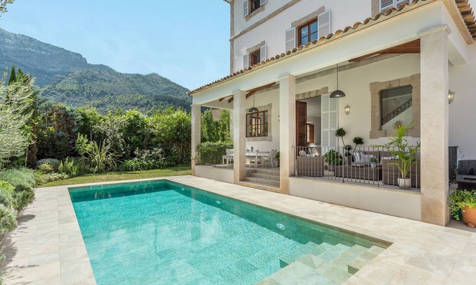 Sóller Villa | Villa histórica, Sóller central, piscina privada (calefacción opcional), estacionamiento