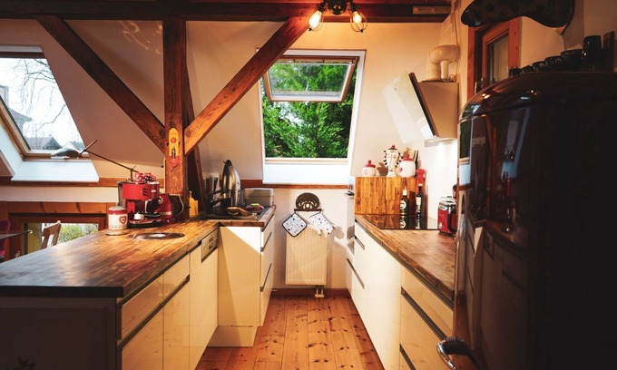 Caputh Apartamento | Historisches Retro Loft 120m2 - Ferienwohnung Loft