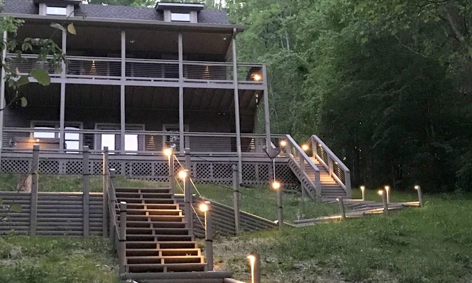 Jacksboro Casa | Hiwassee Haven ... Todas las comodidades ...(Muelle cubierto, Firepit, barco de pedal, bañera de hidromasaje ..