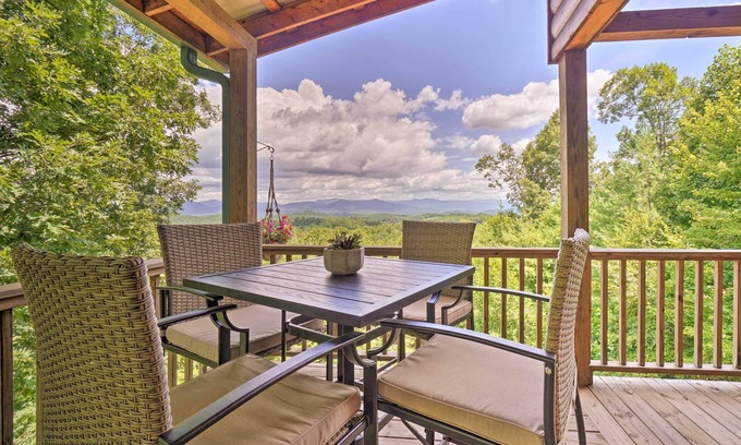 Unaka Cabina | ‘Hiwassee Hideaway' Cabin w/ Mountain Views!