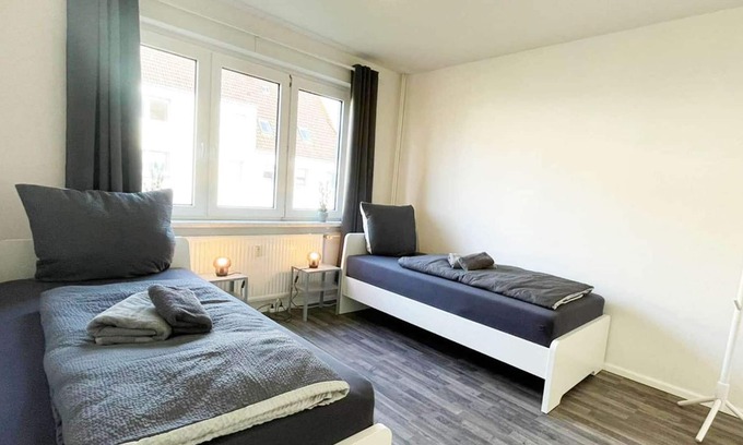 Groß Stieten Apartamento | HÖ01 large apartment with dryer and washing machine