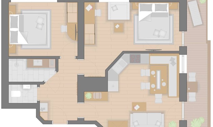 Leogang Otro | Hochkönig 2 habitaciones - Erbhof Hinterrain