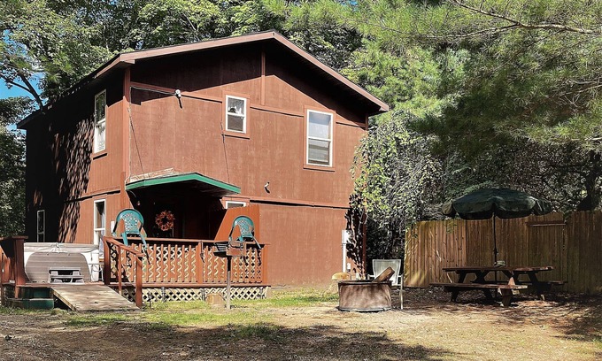 New Plymouth Cabina | Lodge para grupos de 2 a 10 personas.