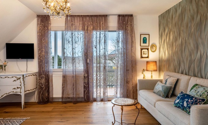 Oberrotweil Apartamento | Apartamento 'Lavendel' con jardín compartido, balcón y Wi-Fi