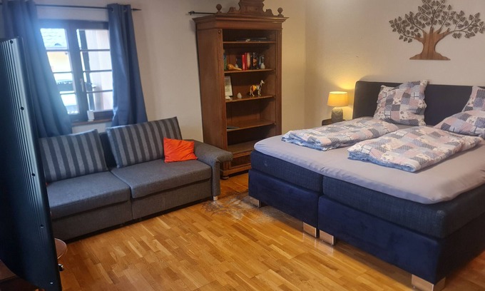 Burkheim Apartamento | Apartamento vacacional 'Merlot' con terraza privada y balcón