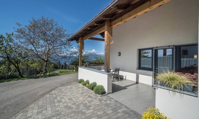 Verano Apartamento | Apartamento vacacional "Rotsteinhof Morgentau" con balcón y Wi-Fi