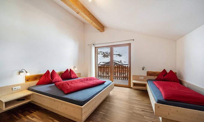Plan Apartamento | Apartamento vacacional "Edelweiss" en una granja de montaña con balcón, jardín y sauna