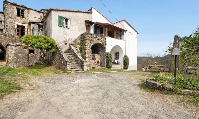 Ricco del Golfo di Spezia Apartamento | Apartamento vacacional "Cà Gianca" con vistas a la montaña y Wi-Fi