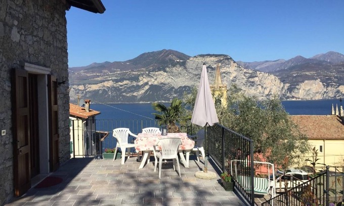 Castelletto Apartamento | Apartamento de vacaciones Brenzone para 1 - 4 personas con 1 dormitorio - Apartamento
