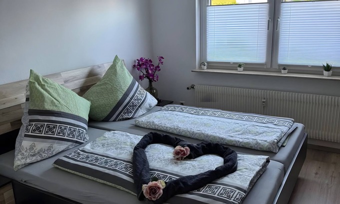 Dietersweiler Apartamento | Holiday Apartment Schäfer with Shared Terrace, Communal Garden and Wi-Fi