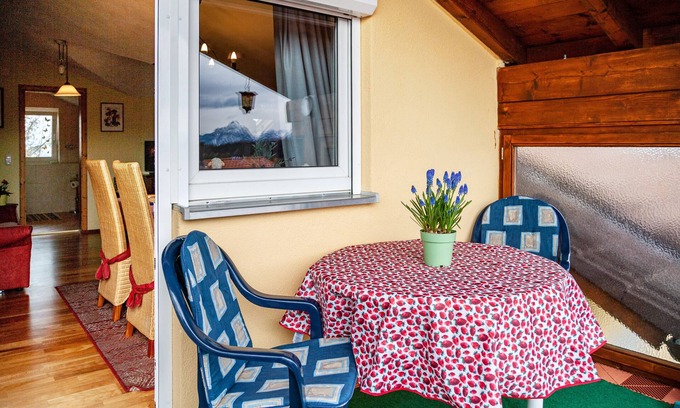 Seeg Apartamento | Apartamento vacacional "Fitzek" con vistas a la montaña, 2 balcones y Wi-Fi
