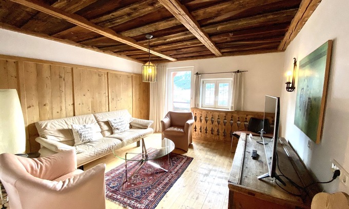 Telfes im Stubai Apartamento | Apartamento de vacaciones para 4 pers con BALCON, PISCINA, JARDIN, teleféricos en verano gratis