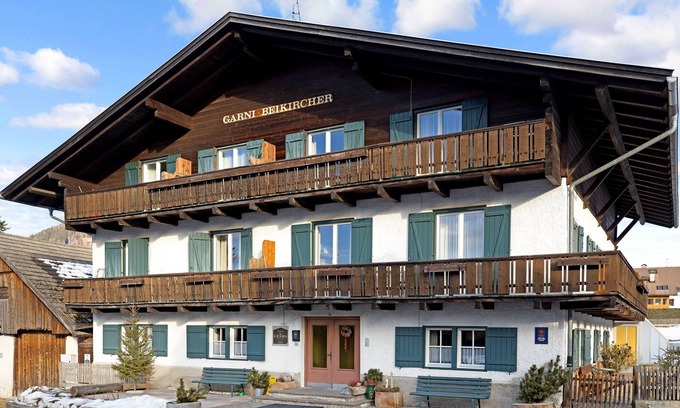 Valdaora di Sopra Apartamento | Apartamento de vacaciones "Kruma - Gsail 2" con vistas a la montaña, Wi-Fi y balcón
