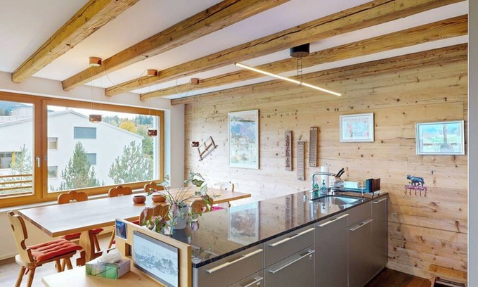 Flims Apartamento | Holiday apartment Lanezzi, approx. 135m2, is in a quiet residential area.