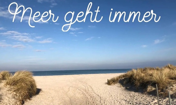 Ostseebad Prerow Apartamento | Apartamento vacacional "Meer Geht Immer" con terraza privada, jardín y Wi-Fi