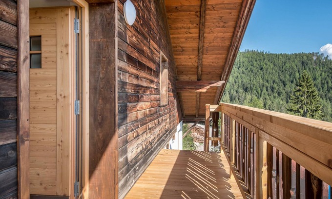 Redagno Apartamento | Apartamento vacacional 'Nigglhof Katarina' con vistas a la montaña, balcón y Wi-Fi