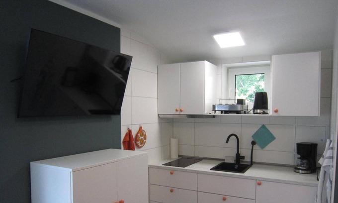 Gartenstadt-Stadtweide Apartamento | Apartamento de vacaciones Rostock para 1 persona con 1 dormitorio - Apartamento en casa unifamiliar