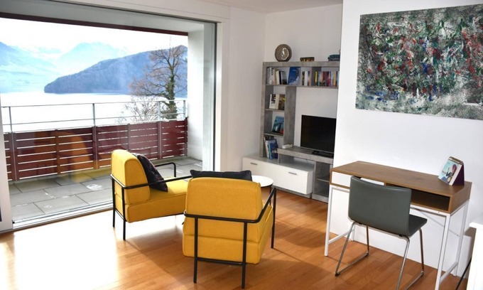 Vitznau Apartamento | Apartamento de vacaciones Vitznau para 1 - 2 personas con 1 dormitorio - Apartamento