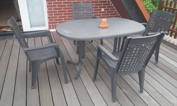 Usedom Apartamento | Apartamento vacacional con terraza y barbacoa en el jardín
