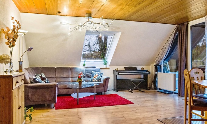 Unterkirnach Apartamento | Holiday flat "am Talsee", with lake view, balcony and Wifi