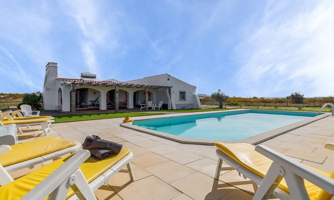 Reguengos de Monsaraz Casa | Casa de vacaciones 'Casa Maria D'Almeida' con piscina privada, Wi-Fi y aire acondicionado