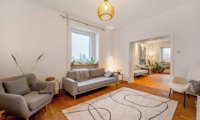 Borfink Casa | Casa de vacaciones 'Alte Revierförsterei' con terraza privada, jardín privado y Wi-Fi