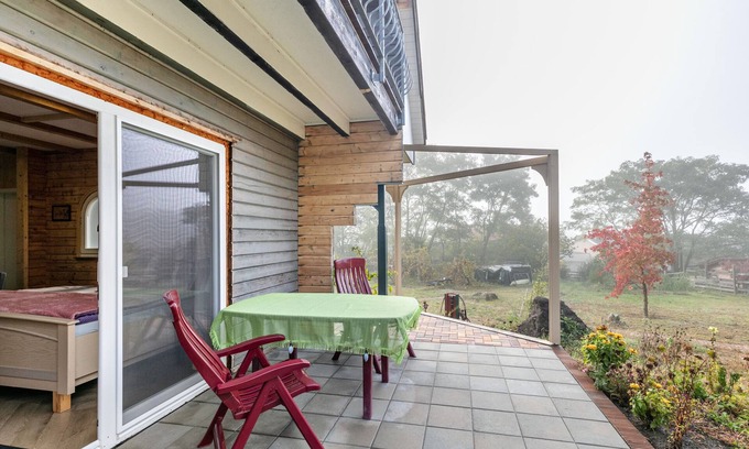 Niederfinow Casa | Casa de vacaciones 'Erdgeschoss' con terraza privado, jardín y Wi-Fi