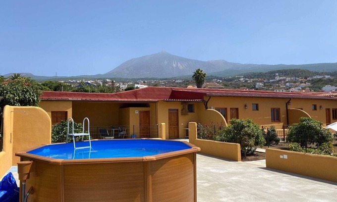 La Mancha Casa | Casa de vacaciones "Casas Quemahierro" con vistas al mar, Wi-Fi, piscina y jardín