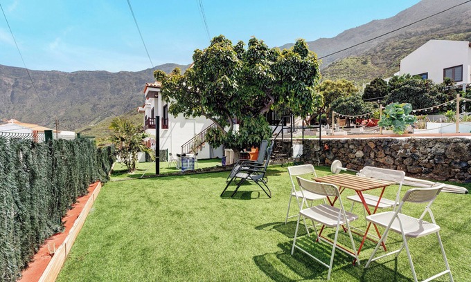 Tigaday Casa | Casa de vacaciones 'Villa Luisa' con vistas al mar, terraza y Wi-Fi