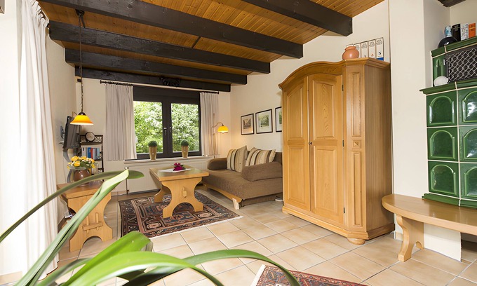 Holte-Spangen Casa | Casa de vacaciones 'Ferienhaus Schober' con terraza privada, jardín y wifi