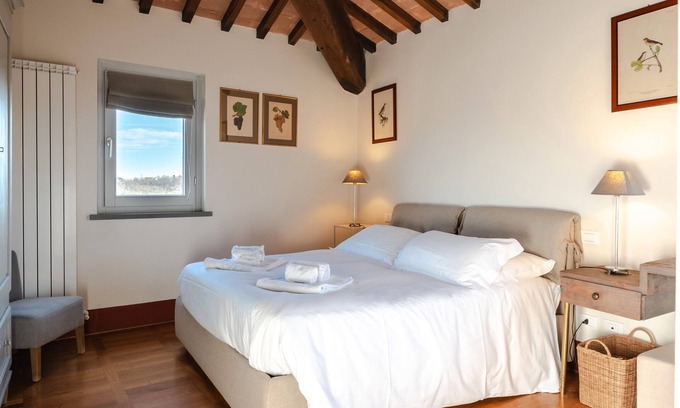 Cortona Apartamento | Casa de vacaciones 'Frantoio 6 Luxury' con piscina compartida, Wi-Fi y aire acondicionado