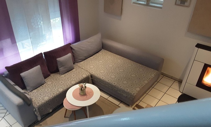 Laugna Casa | Casa de vacaciones 'Garten Der Ruhe' con balcón y Wi-Fi