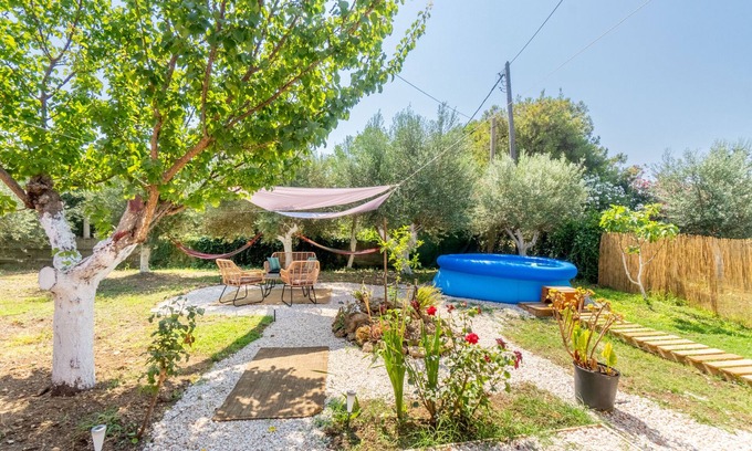Ag. Georgios Casa | Casa de vacaciones 'House Konstantinos' con piscina privada, Wi-Fi y aire acondicionado